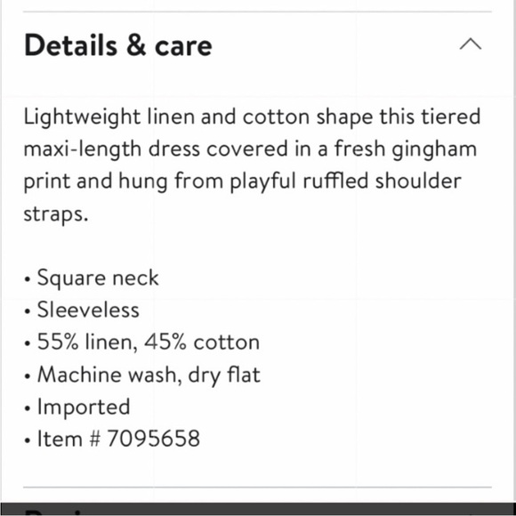 Charlie Holiday Lottie Maxi Tiered Gingham Dress Size 4 Cotton and Linen - Picture 4 of 12